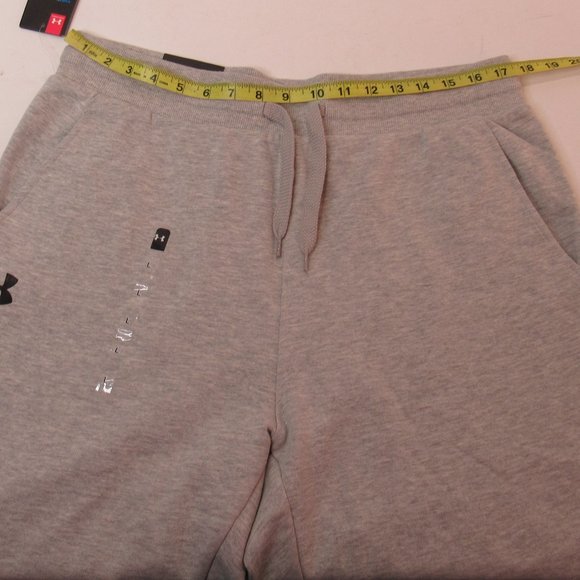 Under Armour Women's  Pull On Rival Fleece Jogger Sweatpants Size L Light Gray - Picture 8 of 9